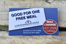 Meal Cards for Panhandlers